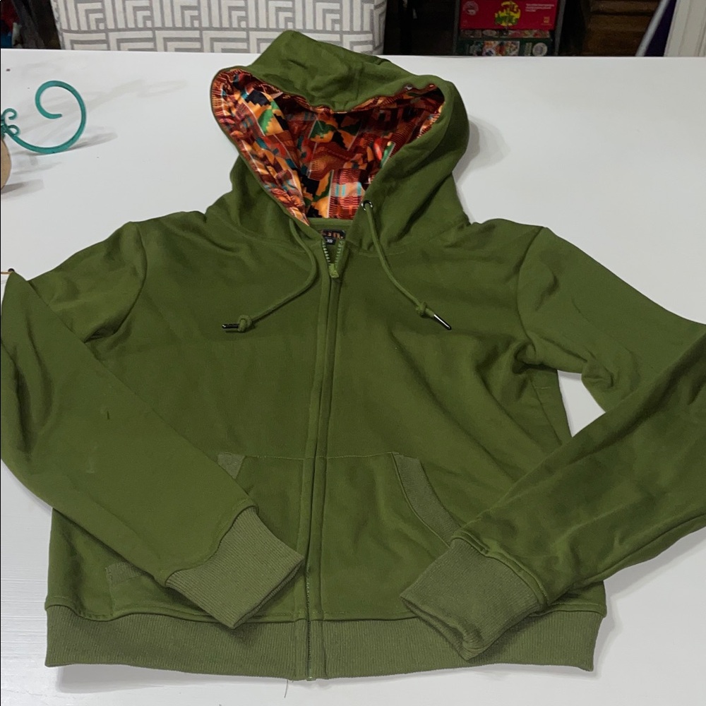Kim. keep it naturally full zip hoodie XS